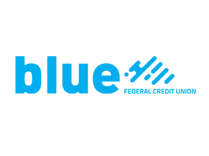 Logo for Corona Insights' client Blue Federal Credit Union